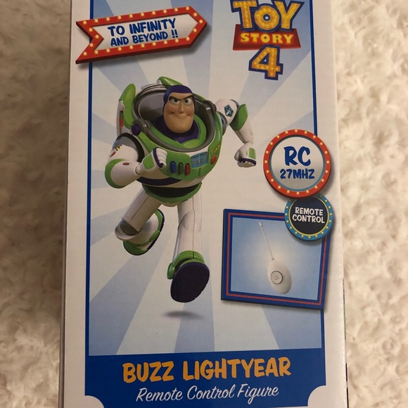 Toy Story 4 Buzz Lightyear Remote Control Figure - Picture 2 of 4
